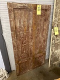 Early wood cupboard door
