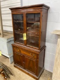 Mahogany china cabinet