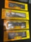 (4) Rail king O and O-27 scale freight cars