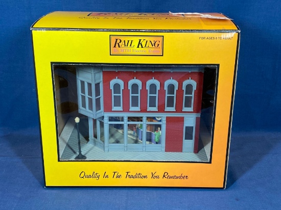 Rail King corner drug store