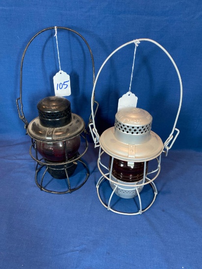 Pennsylvania railroad lanterns, Armspear 1925, Adlake