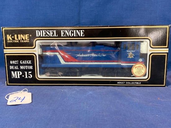K-Line MP-15 diesel engine Anheuser Busch Inc.