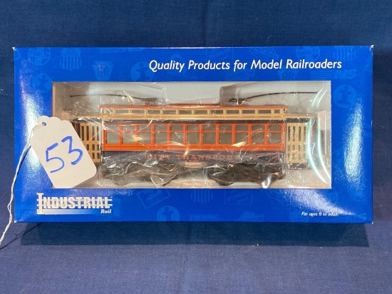Industrial Rail powered trolley