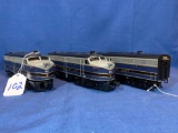 Williams Baltimore & Ohio FA-1 powered and dummy with FB-1 dummy 3pc set
