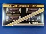 K-Line 4 pc PRR car set