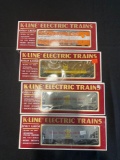 (4) K-line train cars
