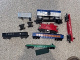 Assorted rail cars