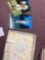 Old football game cards, postcards football, old calendars photos and 2 old books