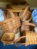 (7) Longaberger Baskets