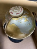 Metex World Globe Radio Art Deco