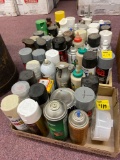 2 Boxes of Paints and Sprays