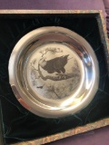 Franklin Mint Sterling Silver eagle plate