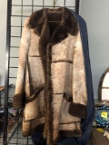 Lakeland leather and fur jacket