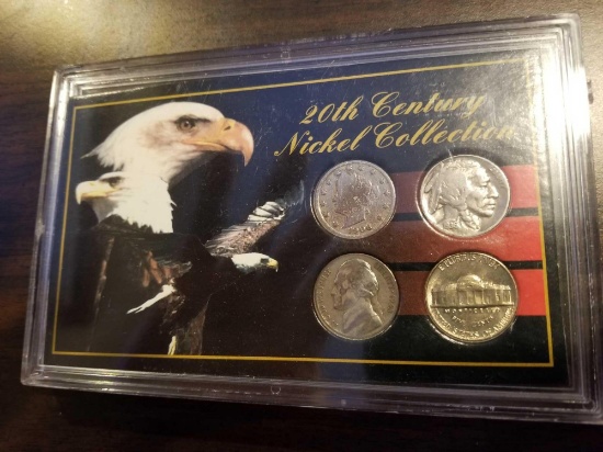 20th century nickel collection