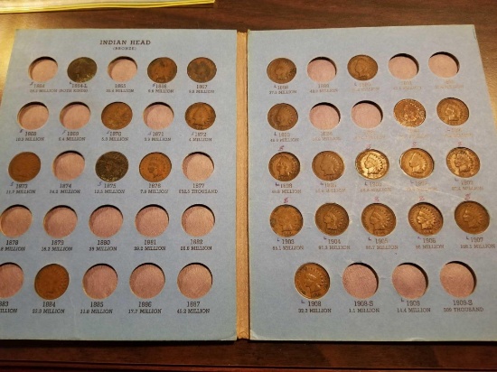 Indian head cents, bid x 25