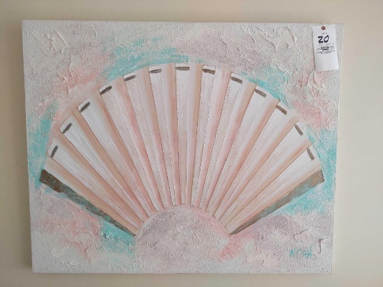 Noah Sea Shell Oil on Canvas