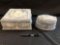 (2) Incolay Stone Dresser Boxes