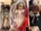 Ashton Drake Mother/daughter, Gotz Victoria Christmas 20 in. signed, Gotz Christina doll