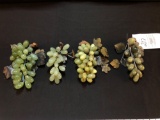 (4) Clusters of Green Jade Grapes