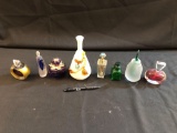 Perfume Bottles, Applied Glass Vase