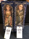 (2) Emerald Doll Collection Dolls
