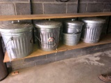 Galvanized Cans, Buckets