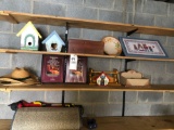Rugs, Birdhouses, Silverware Box