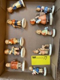 10 goebel figurines