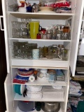 Cabinet, glassware, snack sets