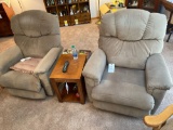 Pair of LaZBoy rocker recliners