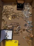 Costume jewelry, mostly earrings