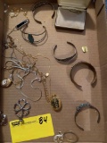Costume jewelry necklaces, bracelets