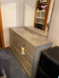 Dresser with mirror