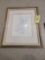 Framed and Matted Cat Print
