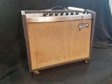 1950s Gibson Invader amplifier GA 30RVT and dust cover, ser. 721362