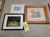 Assortment of Framed and Matted Decor Prints