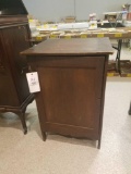 Cylinder record cabinet with cylinders, 2 ft. x 3 ft. tall