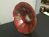 Antique decorative phonograph horn, 30 inches long
