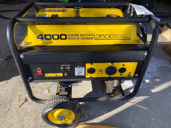 Champion 3500 watt generator