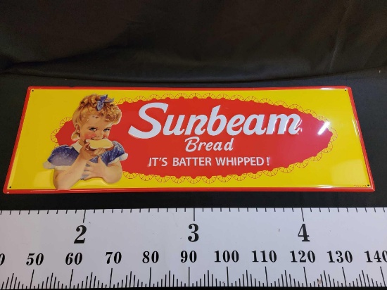 Modern Sunbeam Bread Sign