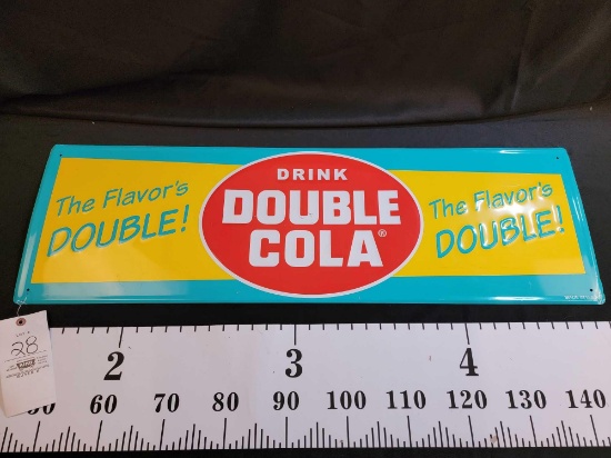 Modern Double Cola Sign