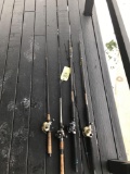 (4) bait casting rods