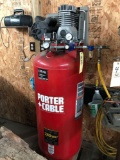 Porter Cable 60gal vertical shop compressor