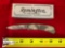 1816-1991 Remington 175th Anniversary of model 700 rifle pocket knife. #RS 15M.