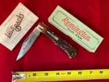 1984 Remington #R1303 Bullet Lock Back pocket knife.