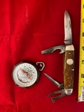 Old Remington Boy Scout knife & Boy Scout compass.