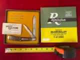 1995 Remington #R1273 SB Master Guide pocket knife, #0630/3500 limited edition.