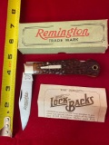 1984 Remington #R1303 Lock Back knife.