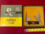 1994 Remington #R4243 SB Camp silver bullet knife, #0391/4000 limited edition.