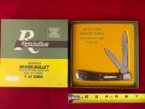 1995 Remington #R1273 SB Master Guide silver bullet knife, #2990/3500.